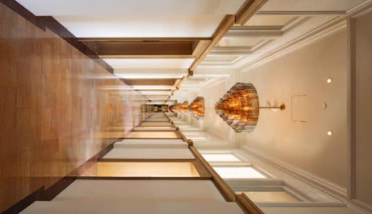 First floor corridor, east wing